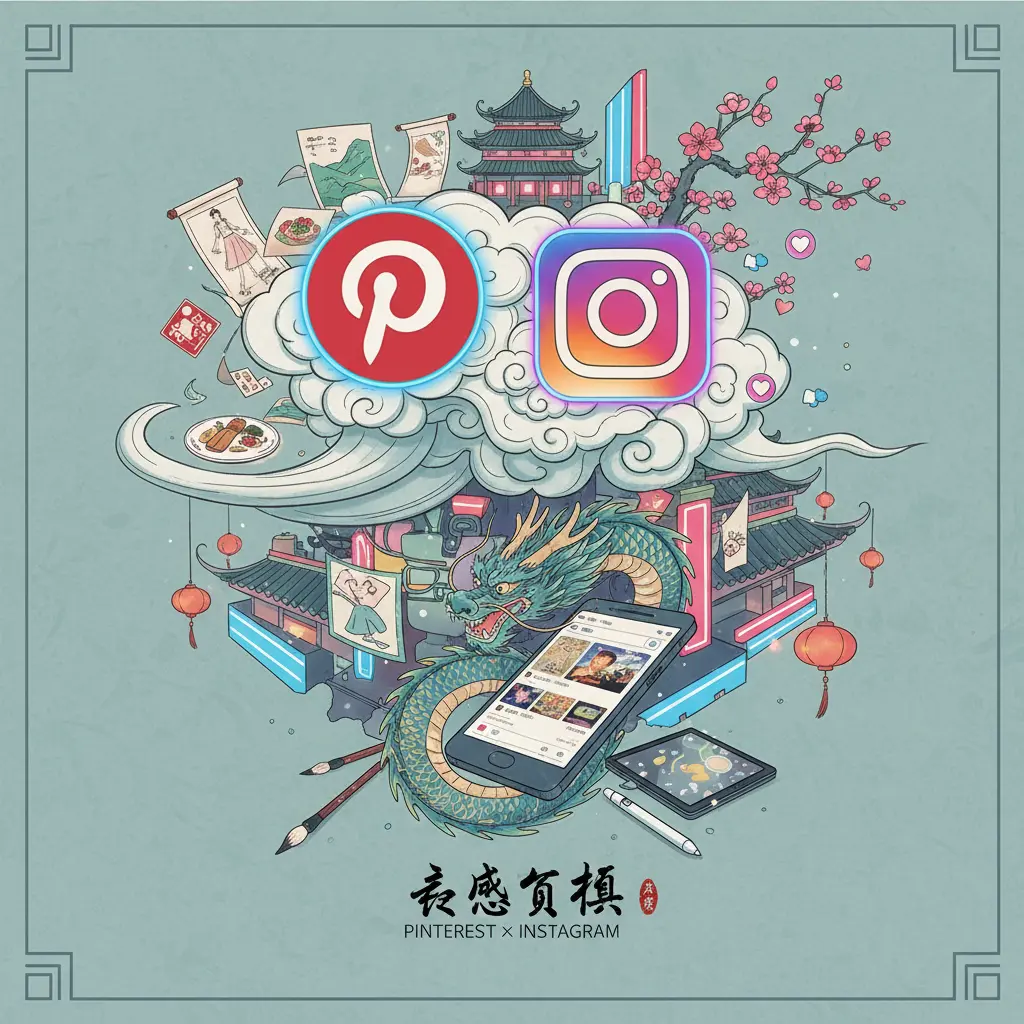 Instagram - Pinterest