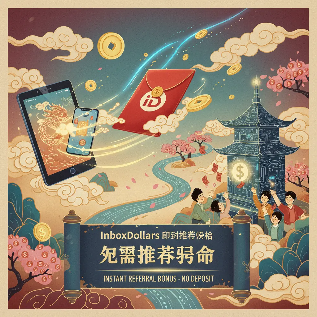 instant referral bonus no deposit - InboxDollars