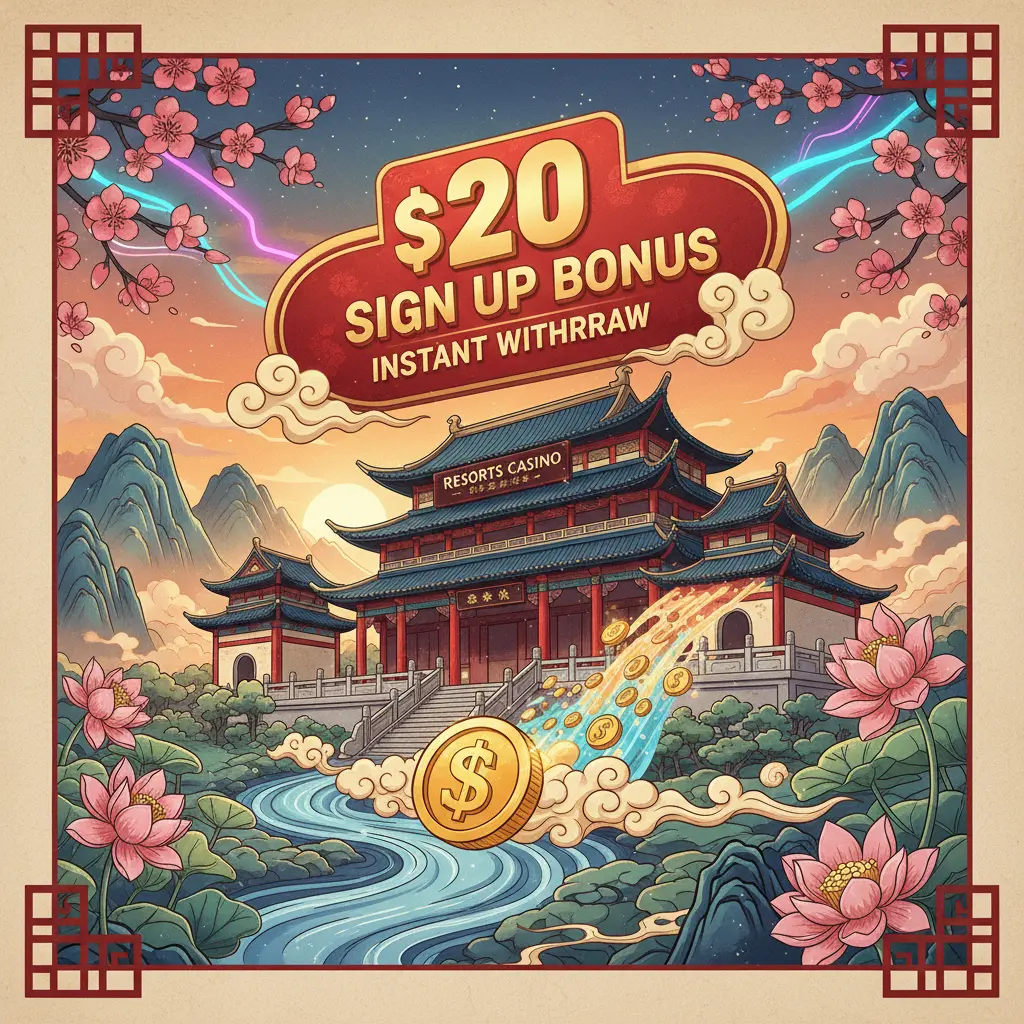 $20 sign up bonus instant withdraw - Resorts