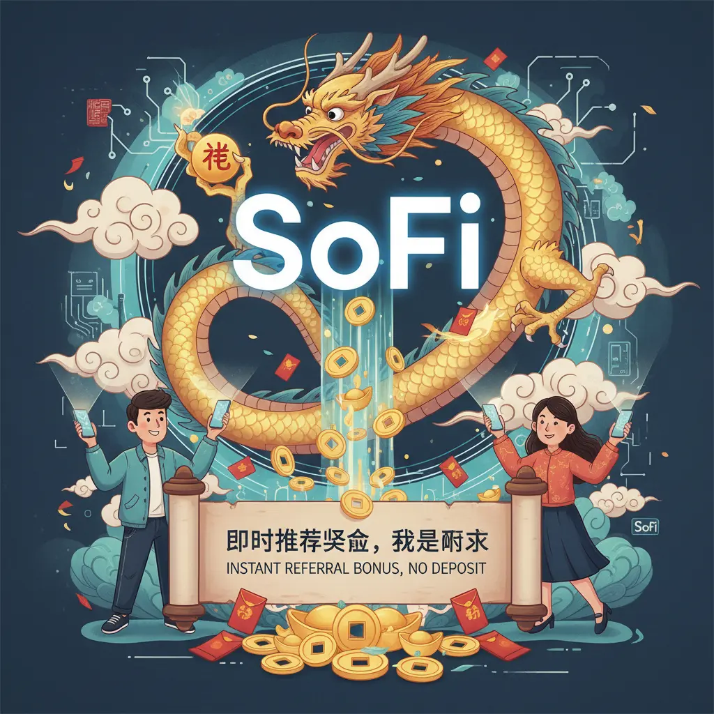 instant referral bonus no deposit - SoFi
