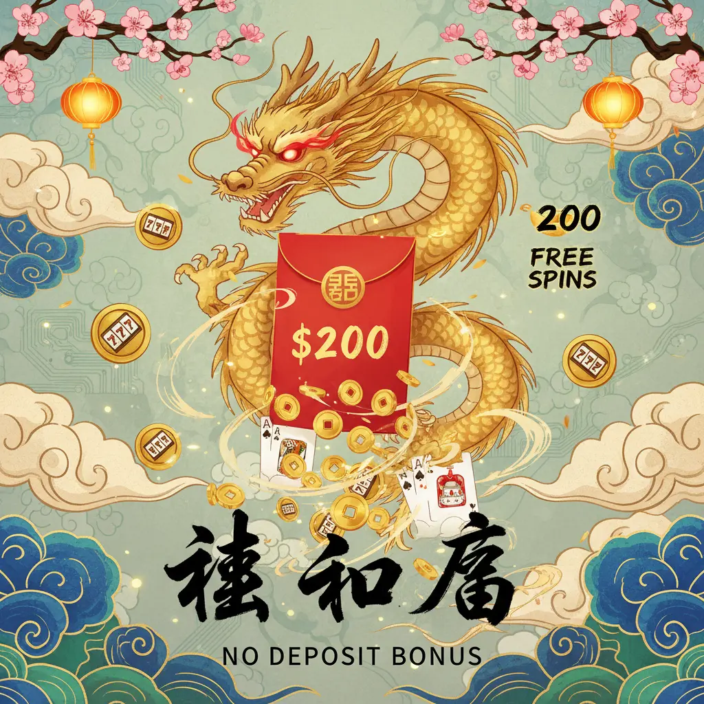 $200 no deposit bonus - spins