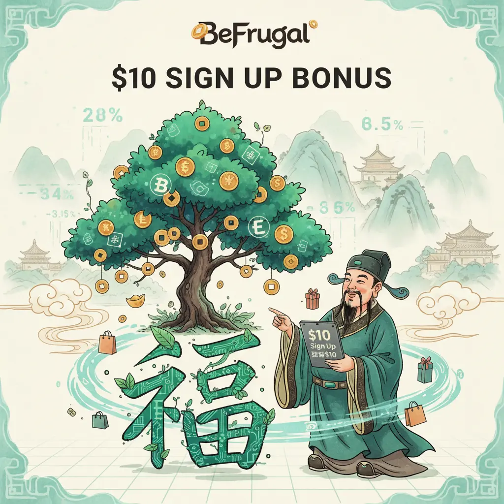 $10 sign up bonus - BeFrugal