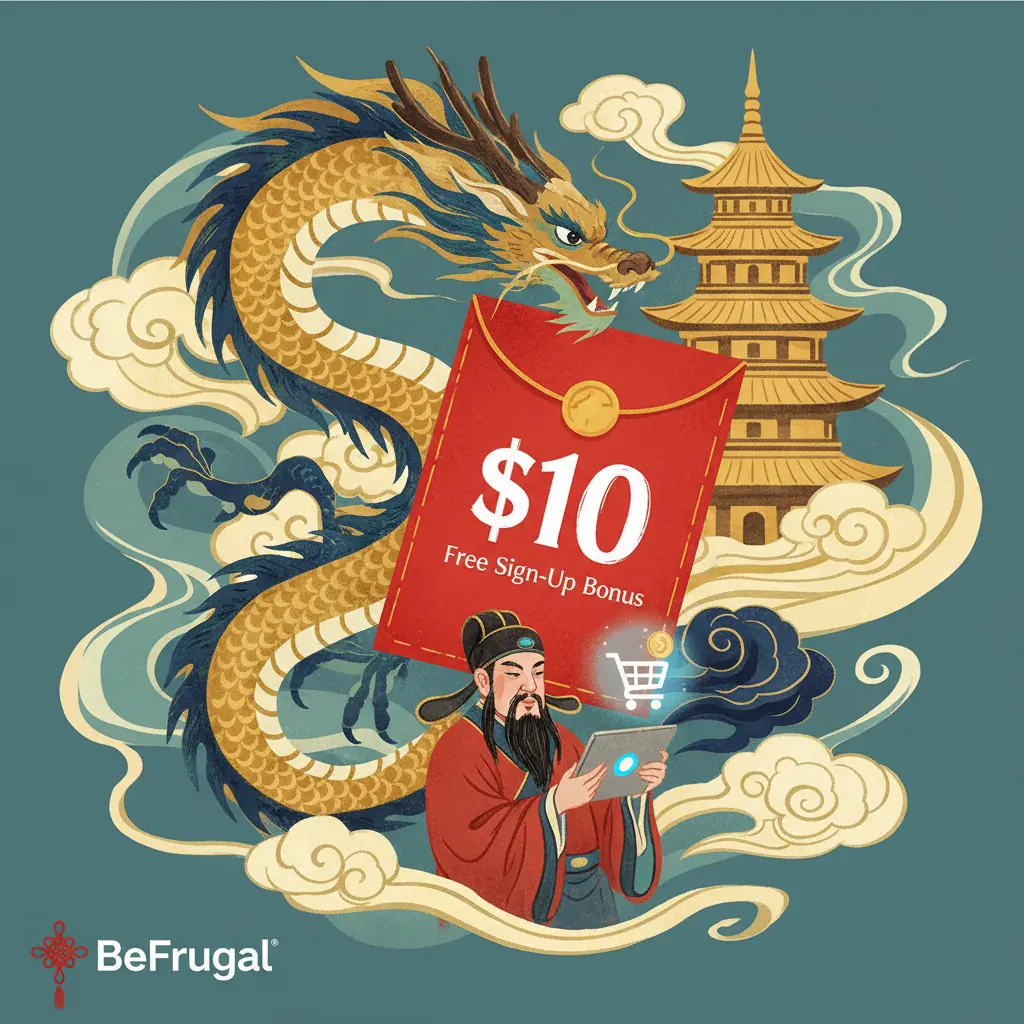 free $10 sign up bonus - BeFrugal
