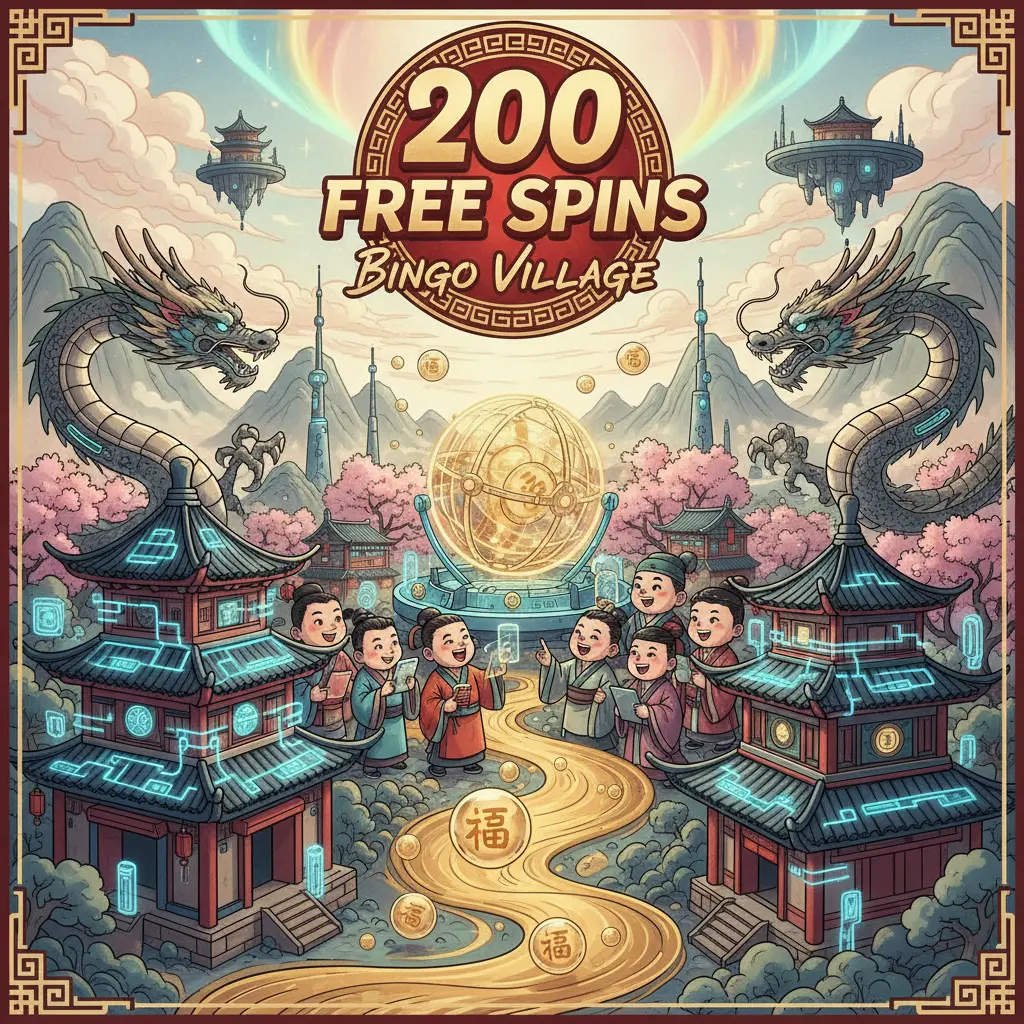 200 free spins - Village