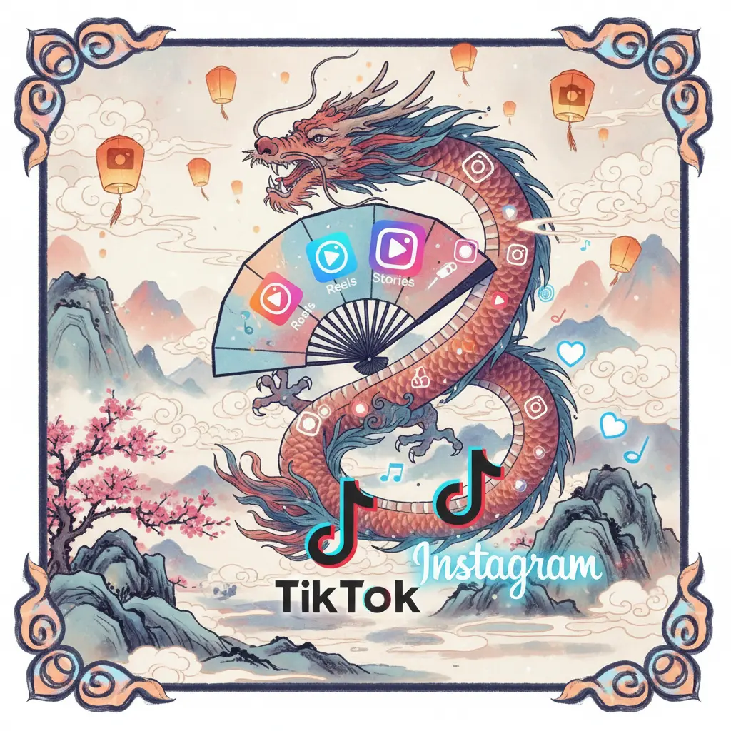 Instagram - TikTok